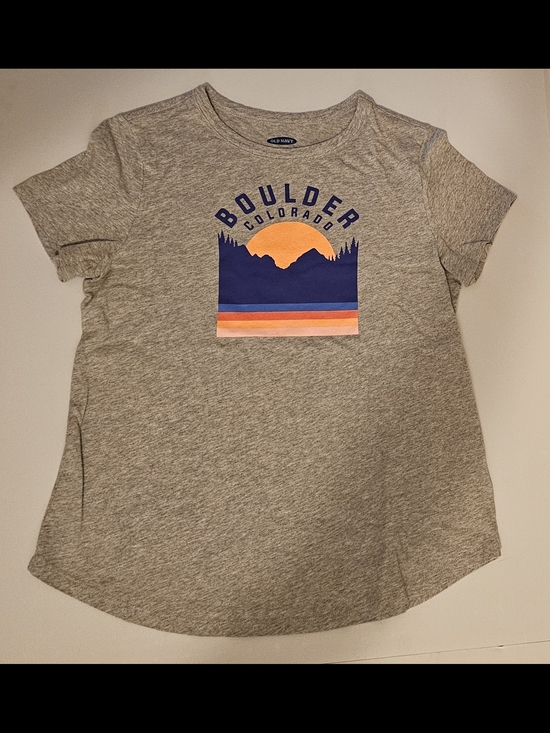 Old Navy Tops - Old Navy Womens Heather Gray Boulder Colorado Tee
